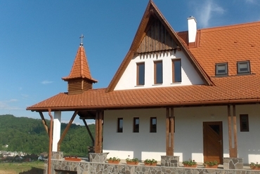 Tornác és kilátó terasz - Mariánum, Tündérkert közösségi ház - Callmeyer László