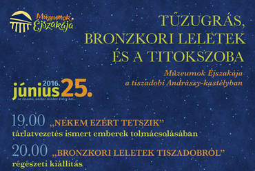 Tiszadobi Múzeumok éjszakája program