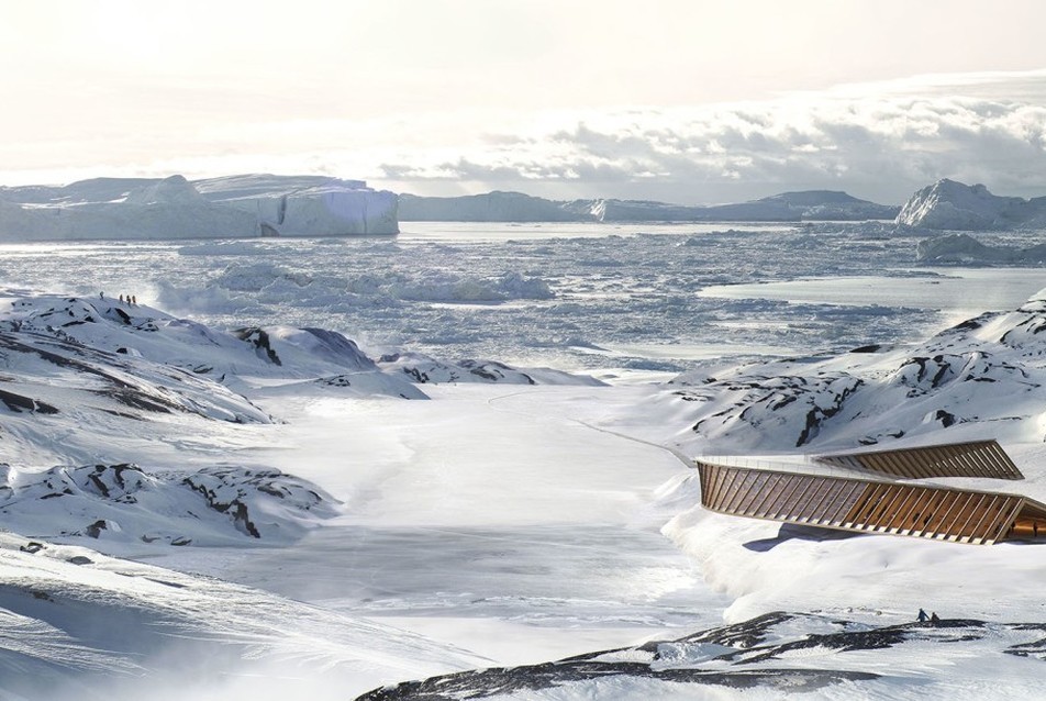 Jégfjord Központ, Ilulissat, Grönland. Forrás: MIR