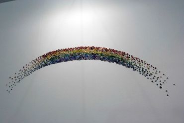 Peace on Eart látványterv - szivárvány