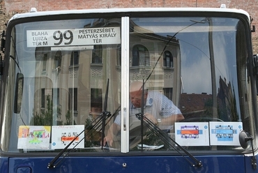 A 99-es busz megállóinak átalakítása
