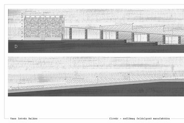Cicvár szőlőmag feldolgozó manufaktúra - diplomaterv - tervező: Vass István Balázs
