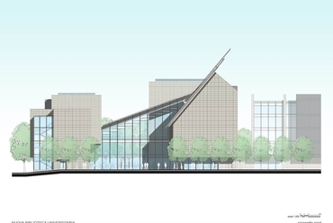 északi homlokzat - építész: Renzo Piano Building Workshop