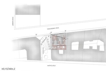 helyszínrajz - Japán co-housing - építész: Schneider Esztella