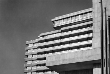 Hotel Intercontinental, Budapest, 1969 - építész: Finta József - fotó: MÉM