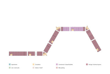 De FLAT projekt - építész: NL Architects, XVW architectuur