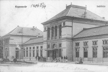 képeslap 1906-ból - fotó: MÁV SzK Zrt. MTÜ Archívum, Thúróczy László képeslapgyűjteménye