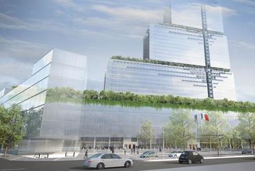 Cité Judiciative - építész: Renzo Piano - forrás: Le Figaro