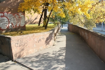 a Liget téri szolgáltatóház jelenlegi állapota