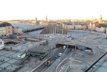 Slussen, 2015 - forrás: Wikipedia