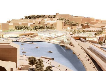 A megújuló Slussen látványterve - tervező: Norman Foster - forrás: www.stockholm.se