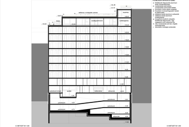 4-4 metszet - építész: Dobai János DLA