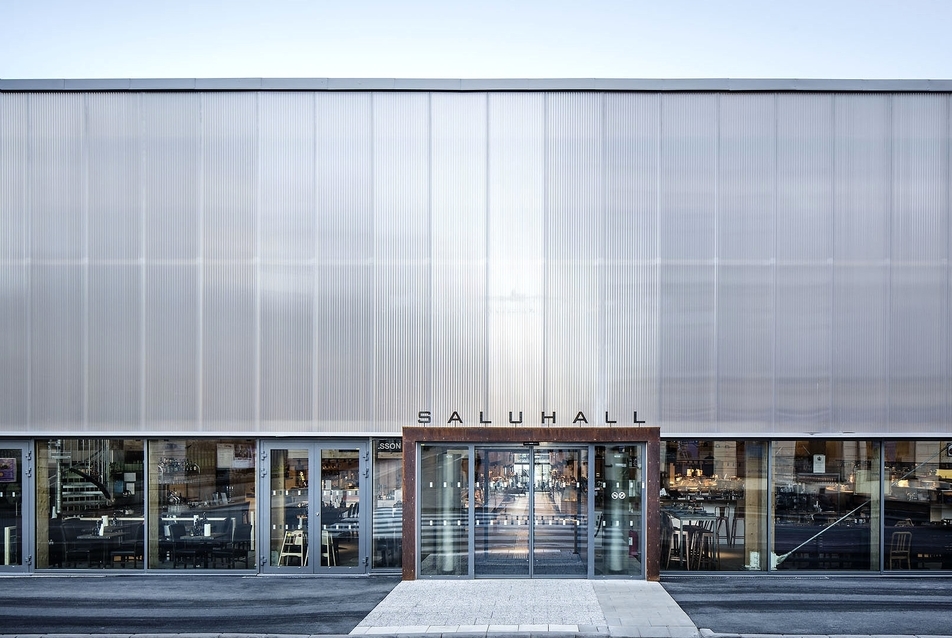Stockholm, ideiglenes vásárcsarnok - építész: Tengbom - fotó: Felix Gerlach