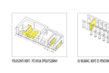 Axonometria - építész: Gereben Péter, Marián Balázs DLA 