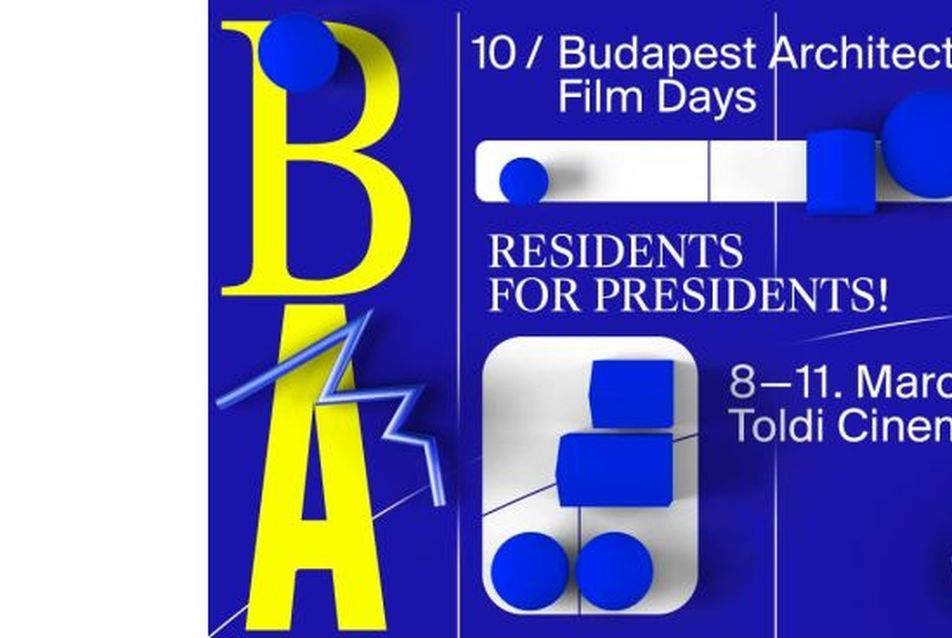 10. Budapesti Építészeti Filmnapok