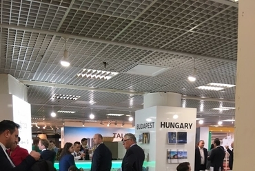 A Magyarország - Budapest-stand a világ első számú ingatlanszakmai kiállításán, a MIPIM-en, Cannes-ban