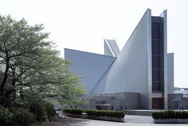 St Mary Cathedral, Tokió - 1964. - építész: Tange Kenzo - fotó: Zia Zhi