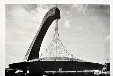 Zushu Expo, Oszaka, 1970. - építész: Tange Kenzo - fotó: invaluable.com
