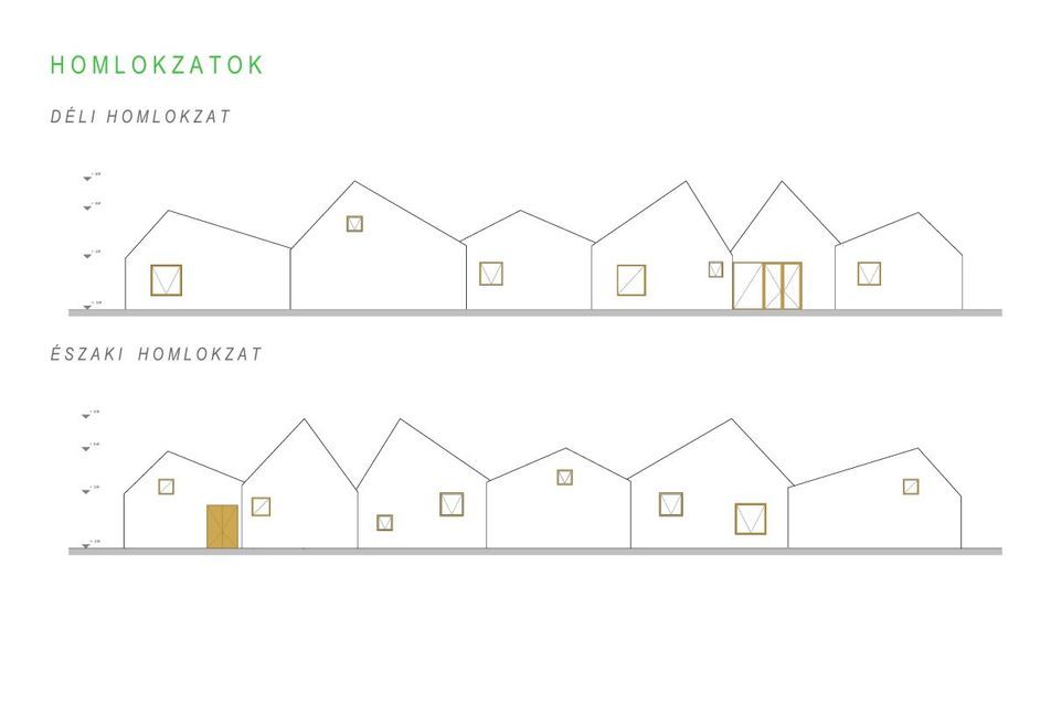 Homlokzatok - építész: Szatmári Zsófia