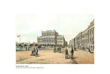 Kirakodó tér, 1866
