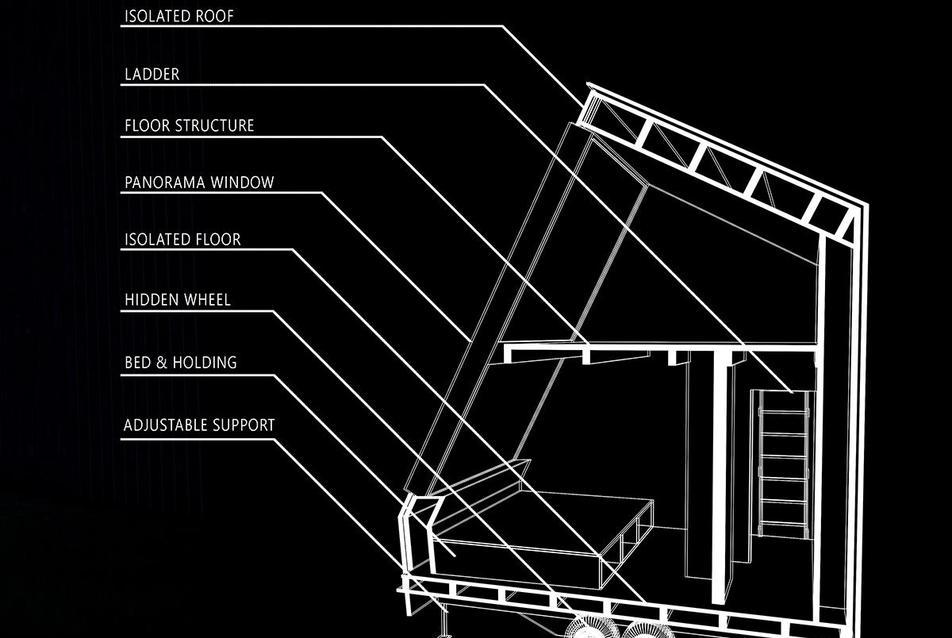 axonometria - építész: ZIP Architect Studio 