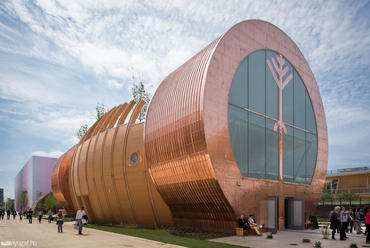 Felmerült, hogy a 2015-ös milánói világkiállítás pavilonját is maradandó anyagokból építik újjá Karcagon, fotó: architecture-photgrapher.eu
