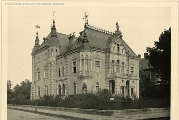 Az Andrássy úti Bulyovszky nyaraló, 1889., Forrás: Fővárosi Szabó Ervin Könyvtár, Budapest Gyűjtemény