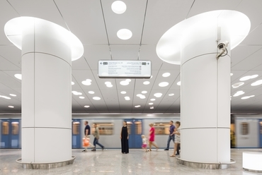 Metróállomás, Moszkva - Nefa Architects - fotó: Ilya Ivanov