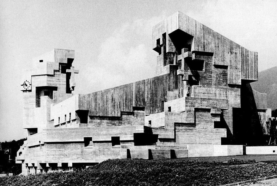 Betontetris — Walter Maria Förderer erődtemplomai