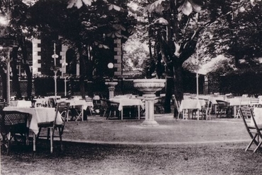 Kastély étterem kávéház, 1937-ben, Forrás: BTM Kiscelli Múzeum