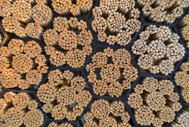 Diébédo Francis Kéré: Xylem pavilon, Tippet Rise Art Center, Montana, USA. Fénykép: Iwan Baan, a Tippet Rise és Iwan Baan jóvoltából.