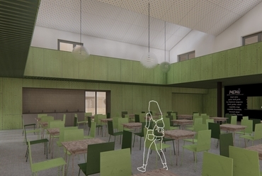Nagykanizsa, Piarista Oktatási Központ fejlesztése - terv: dmb műterem