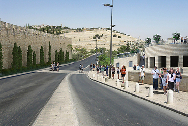 A lanovka látványterve (Fotó: Jeruzsálemi Fejlesztési Hivatal)