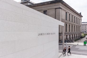 David Chipperfield Architects: James-Simon-Galerie, Berlin. Fotó: Polgárdi Ákos