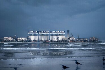 Kikötői helyszín, első helyezés: Leto, Moszkva. Kép: Fiatal Orosz Építészek Biennáléja, architectbiennale.ru