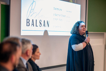 Charlotte Leray, a BALSAN - Dare your dreams kiállítás nemzetközi marketing vezetője