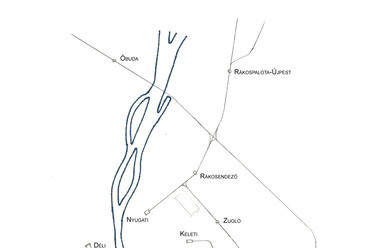 Az 1970-es vonalhálózati térkép letisztázva. Kép: Bán Dávid