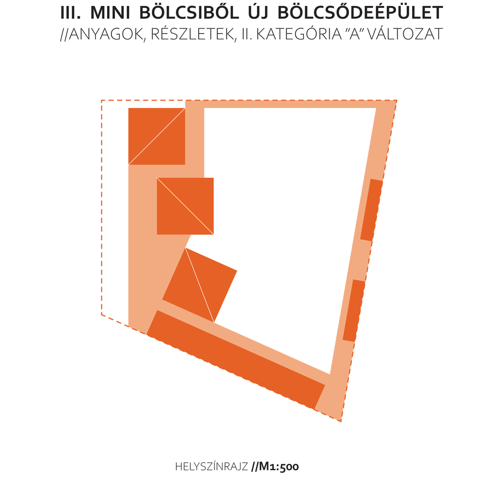 Az első lépéstől - bölcsőde mintaterv - terv: Alap Műhely, Tőrös Ágnes