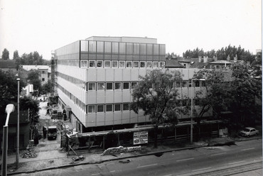 Cs. Juhász Sára: A FŐFOTÓ laborháza, Budapest, 1970-es évek második fele. Forrás: Cs. Juhász Sára hagyatéka