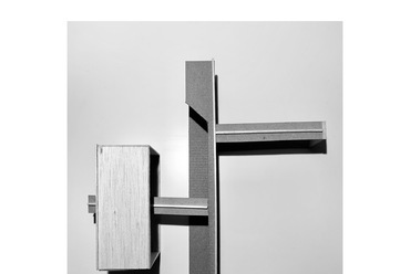 Schán Sára - Műalkotásból Téri Kompozíció, Térkompozíció, inspiráció: El Lissitzky (c. 1922): Proun Composition