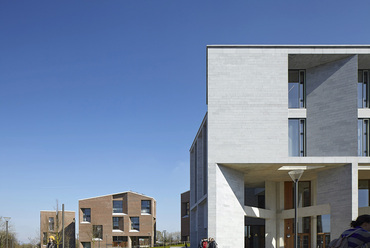 Grafton Architects: A University of Limerick orvosképző iskolája, Limerick, Írország, 2012. Fotó: Dennis Gilbert, a Pritzker Architecture Prize jóvoltából