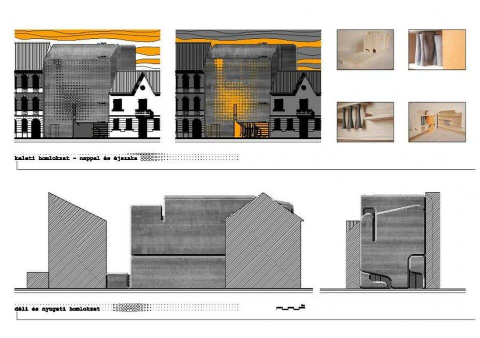 Tilos Rádió és hangmúzeum. Építész: Soltész Noémi