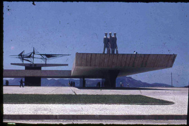 Az 1960-ban átadott II. világháborús emlékmű Rióban, Mark Netto Konder és Helio Ribas Marinho építészek műve
