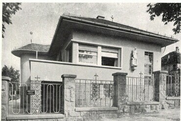 Budapest, Szüret utca 13., 1932-ben, tervező: Hamburger István (Tér és Forma, 1932/11., 356. o.)