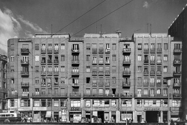 Budapest, Károly körút 25, 1959-ben, tervező: Wellisch Andor (Fortepan/Budapest Főváros Levéltára)