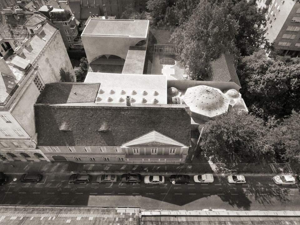 A Király Gyógyfürdő megújítási látványterve a 3h Építészirodától, Kép forrása: Építészfórum Archívuma