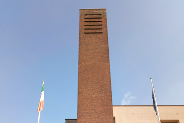 Bologna, La Facolta di Ingegneria új székhelye, Viale Risorgimento, parco dell