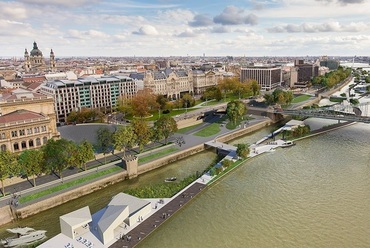 Rak-Park pályázat II. díj - Erick van Egeraat és 4D Stúdió. Forrás: duna.budapest.hu