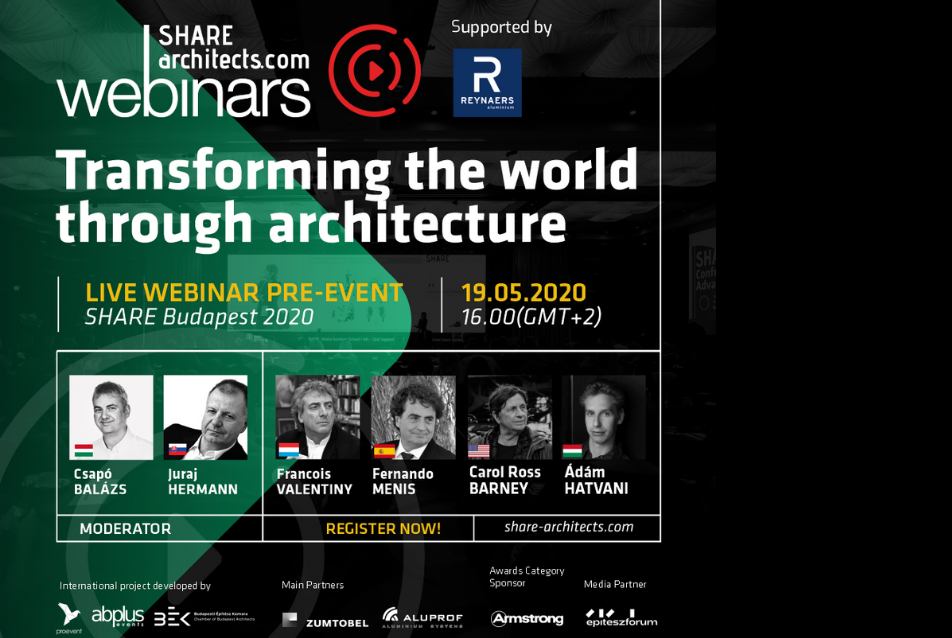 SHARE Architects - online konferencia / Budapest