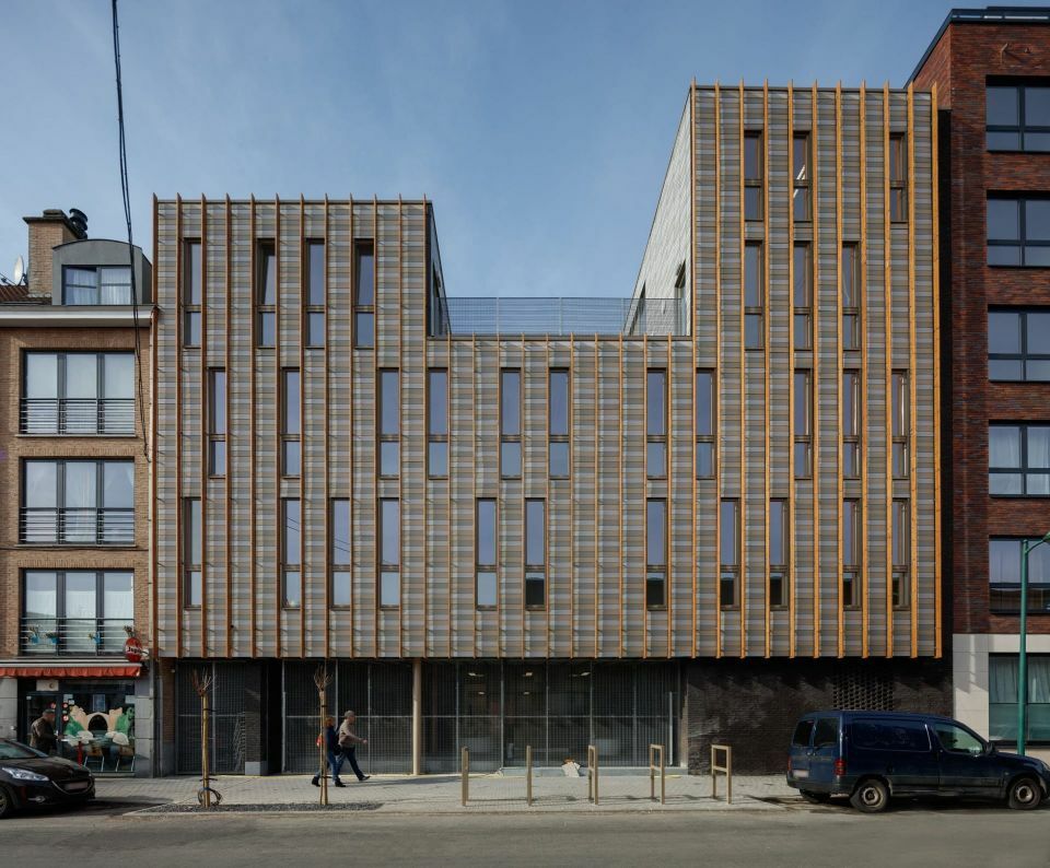 Kis Energia Kompetencia Központ, Molenbeek, Cipolat Architecture / fotó a CRLT Solution hozzájárulásával